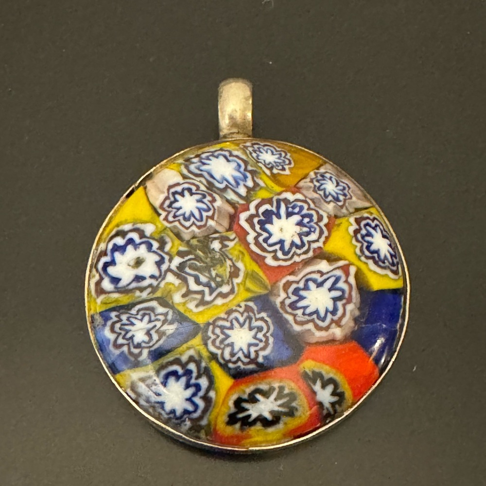 Murano Millefiori Glass Pendant